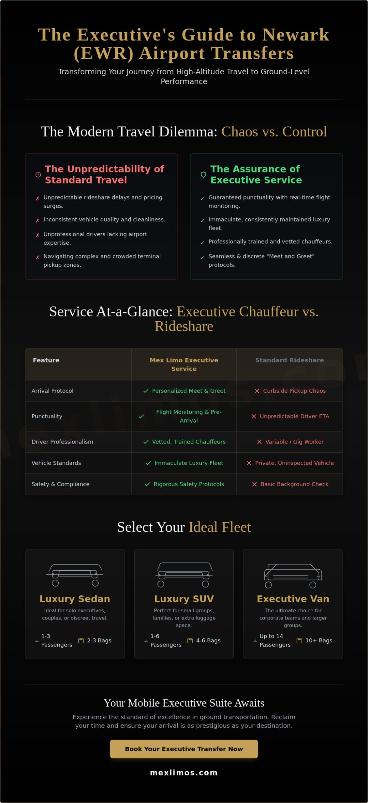 The Definitive Guide to Newark Airport Limo Services in 2026