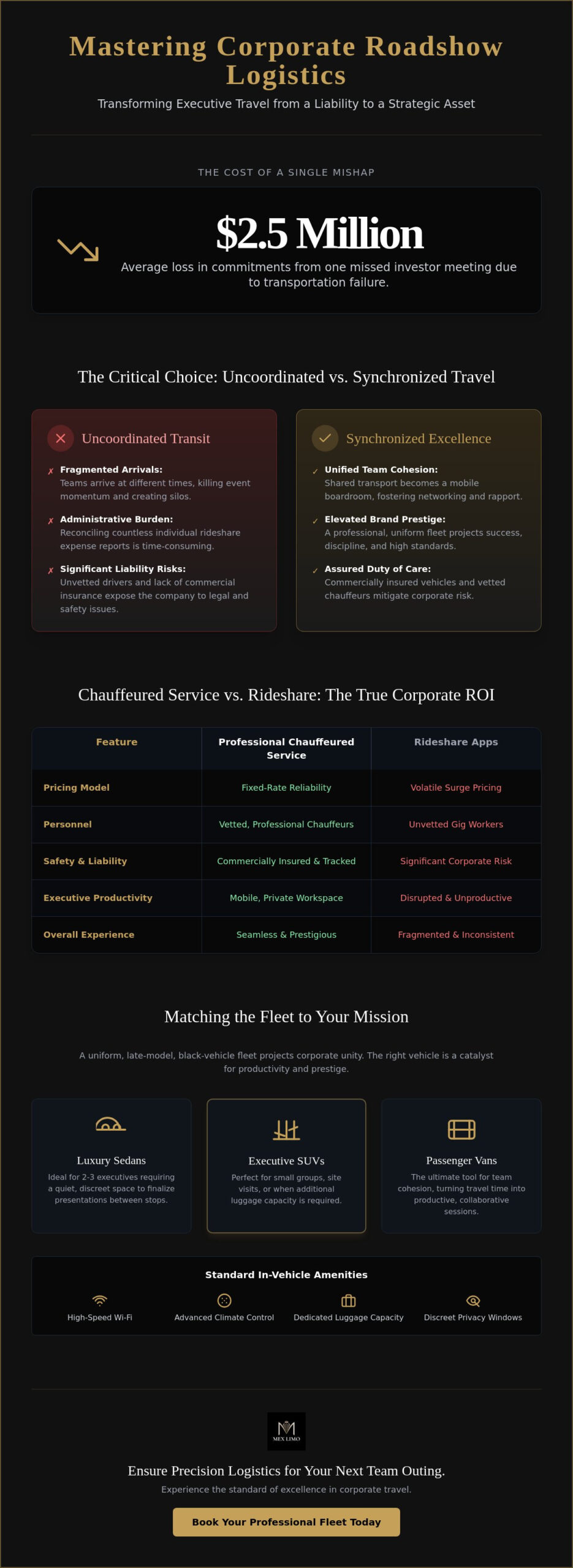 Corporate Roadshow Transportation Logistics: A Strategic Guide to Team Outing Excellence