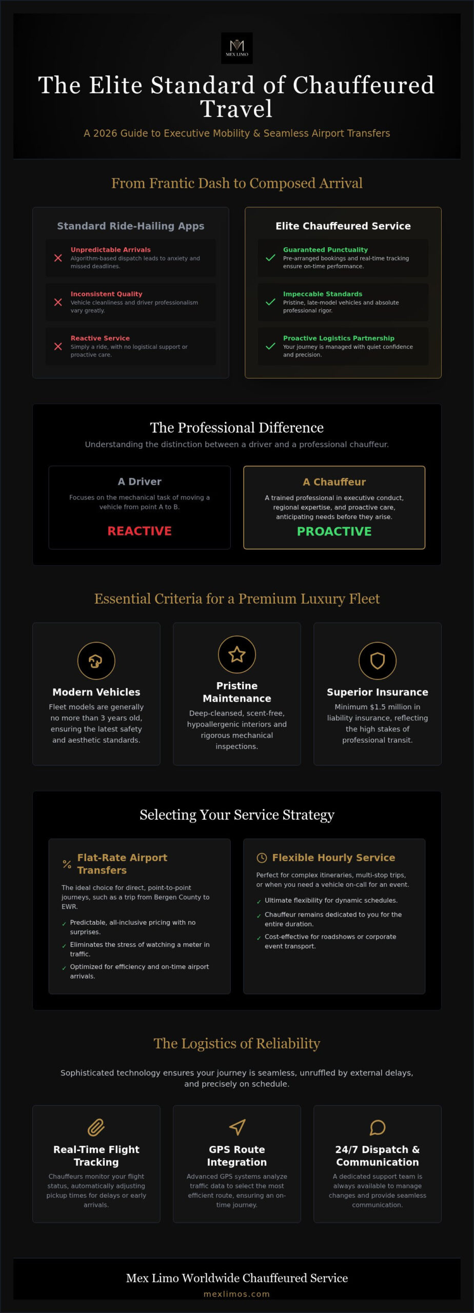 The Elite Standard of Car Service to EWR from Bergen County: A 2026 Guide